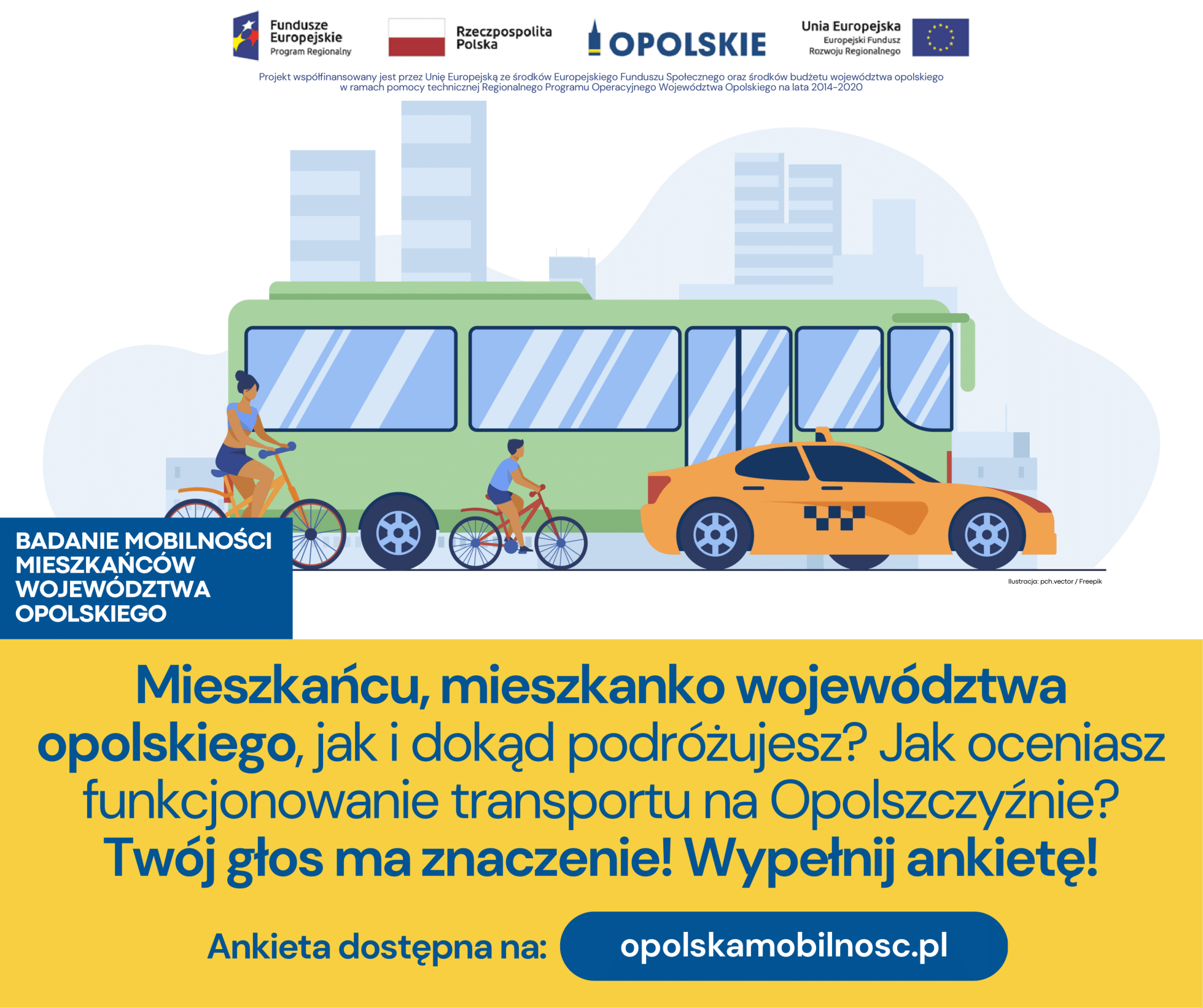 badanie ankietowe dotyczące mobilności mieszkańców województwa opolskiego