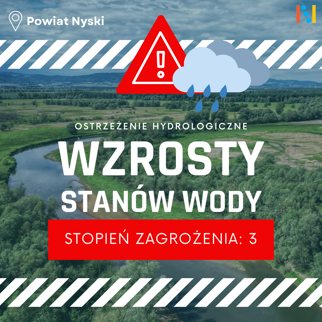 wezbranie z przekroczeniem stanów alarmowych